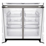 LG 708L French Door Fridge, with Door-in-Door®, in Black Stainless Steel, GF-D708BSL